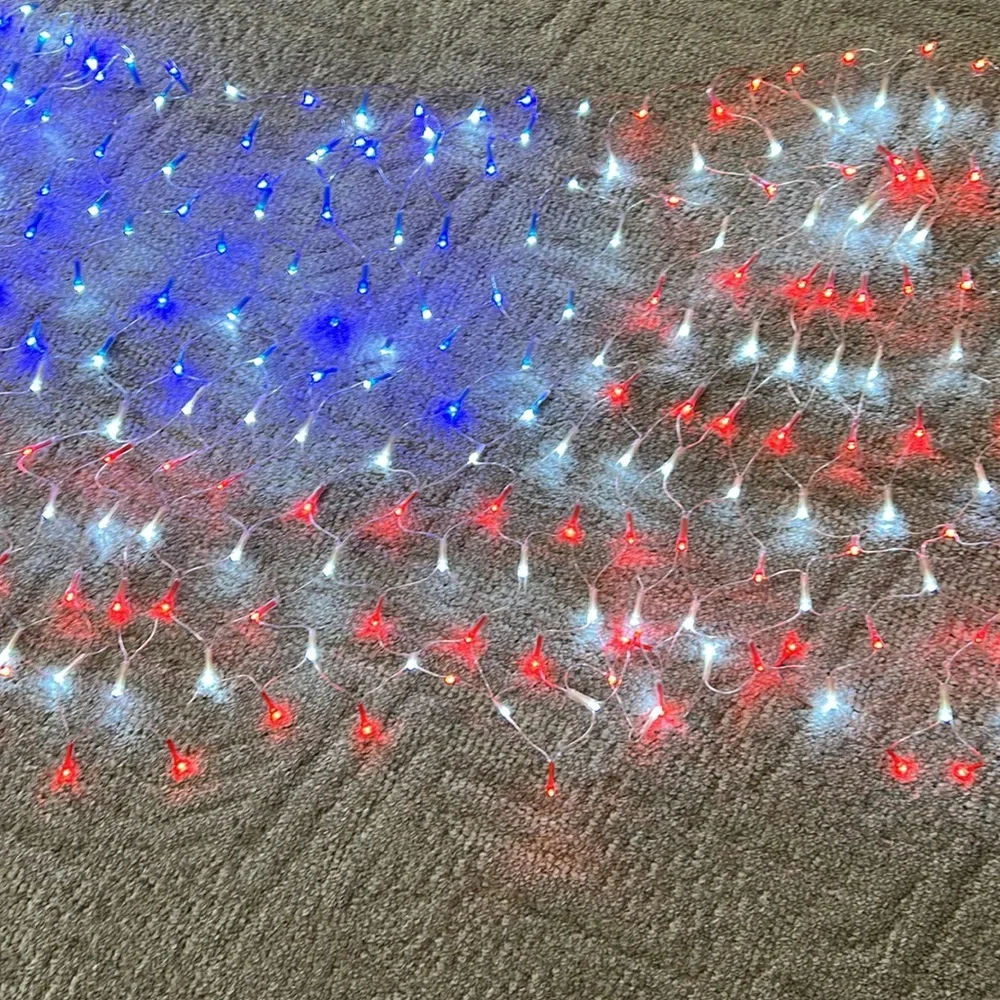 American Flag Festive Led Lights